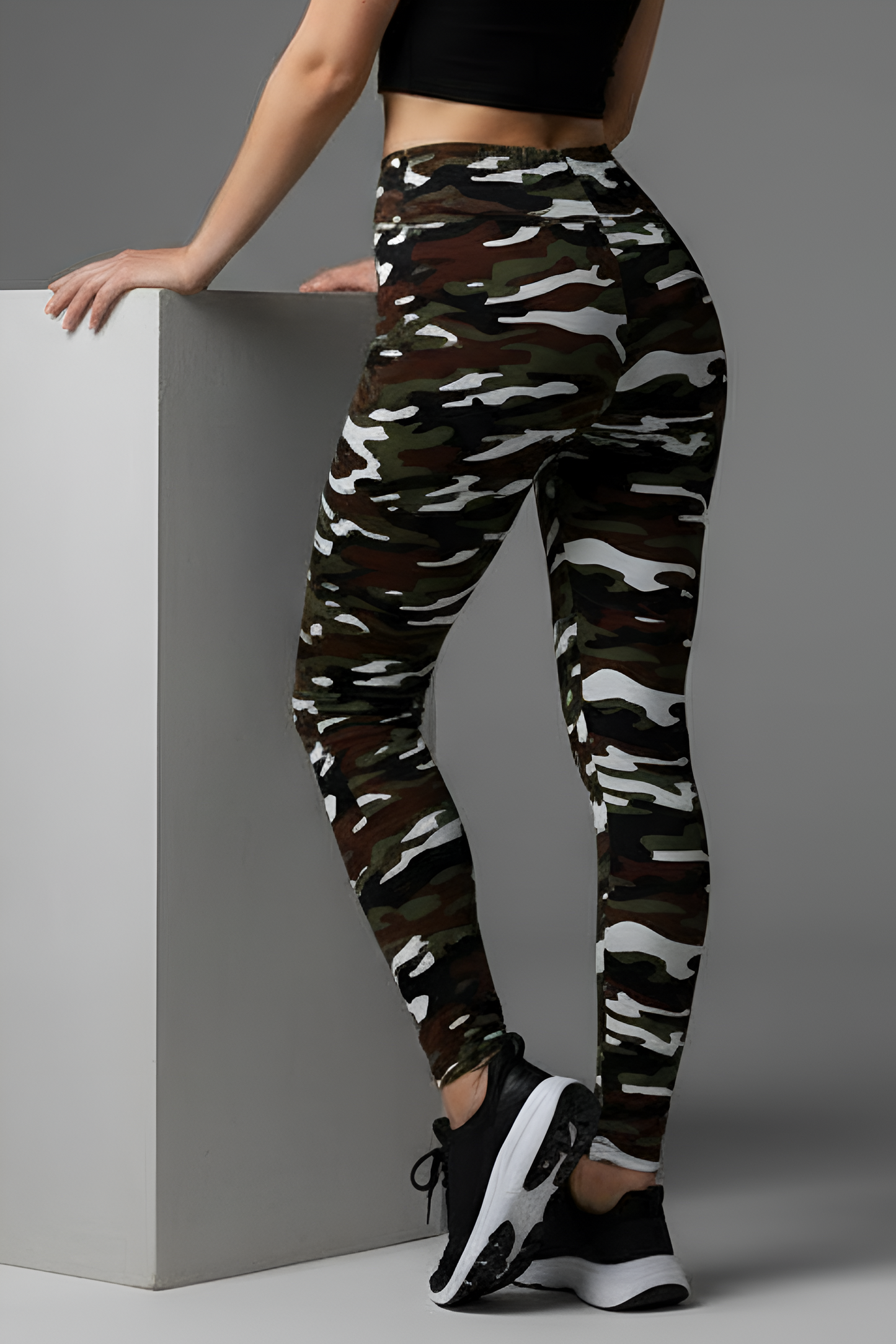The Fashion Camo Legging | Figure-Flattering Activewear for Gym & Street Style
