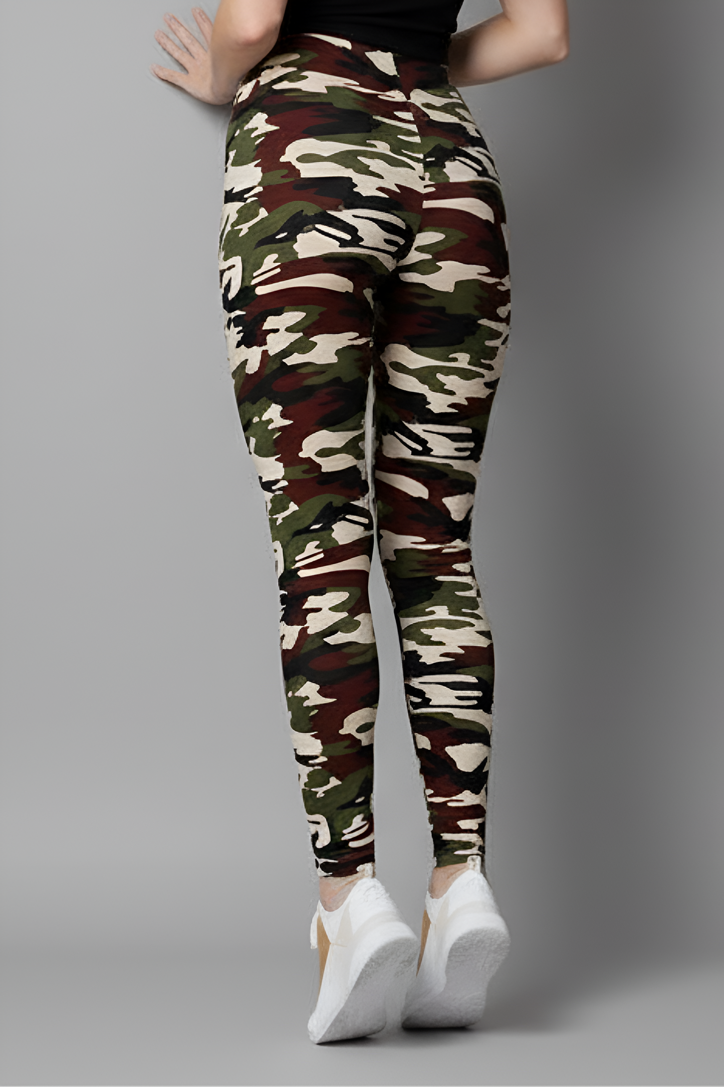The Fashion Camo Legging | Figure-Flattering Activewear for Gym & Street Style