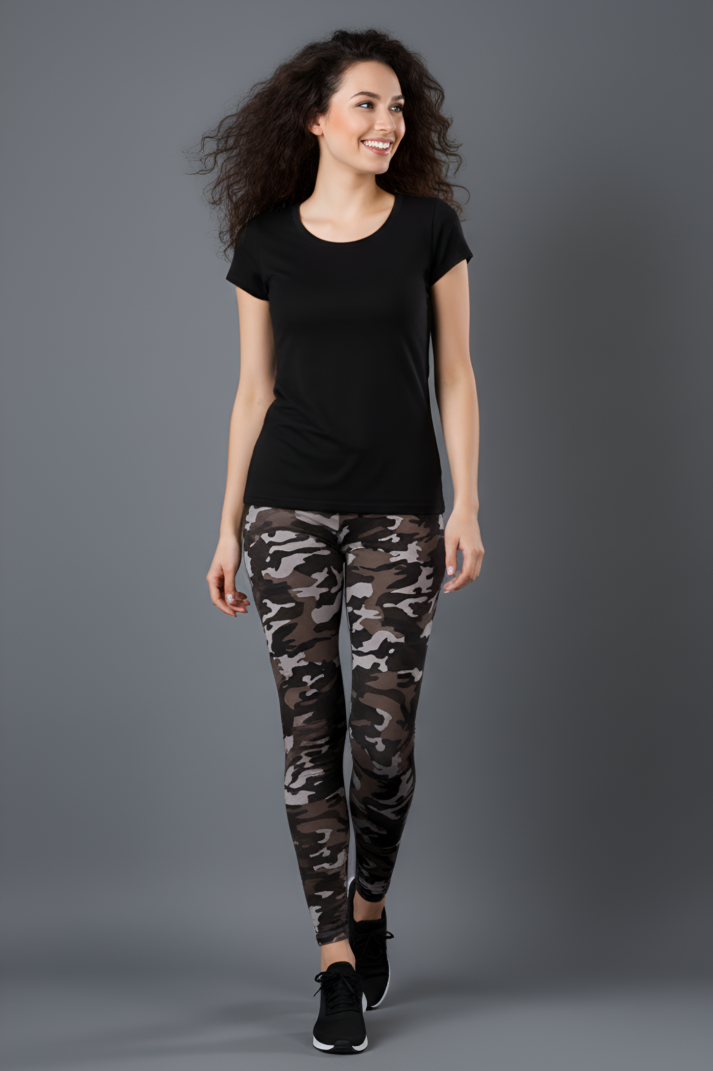 The Fashion Camo Legging | Figure-Flattering Activewear for Gym & Street Style