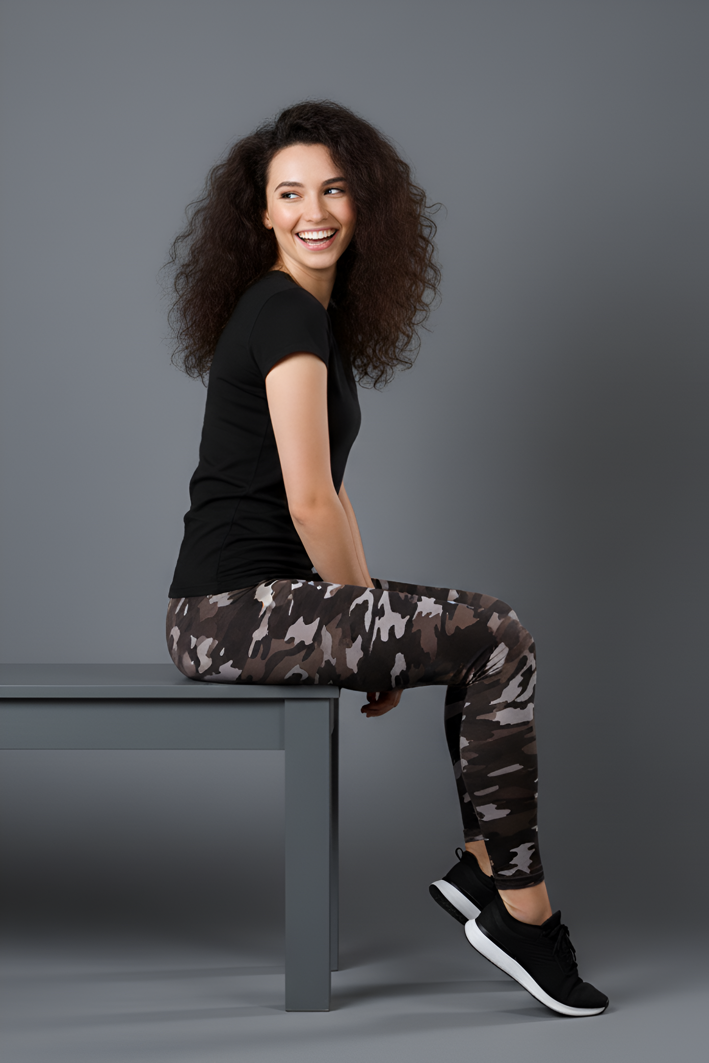 The Fashion Camo Legging | Figure-Flattering Activewear for Gym & Street Style