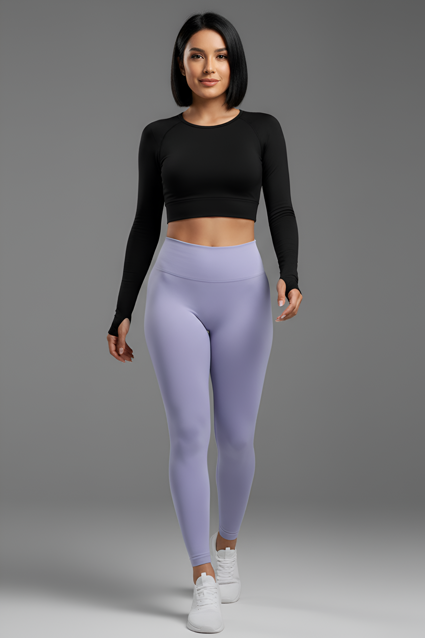 The 'Naked-Feel' High-Waist Legging | Seamless Comfort & Sculpting Tummy Control