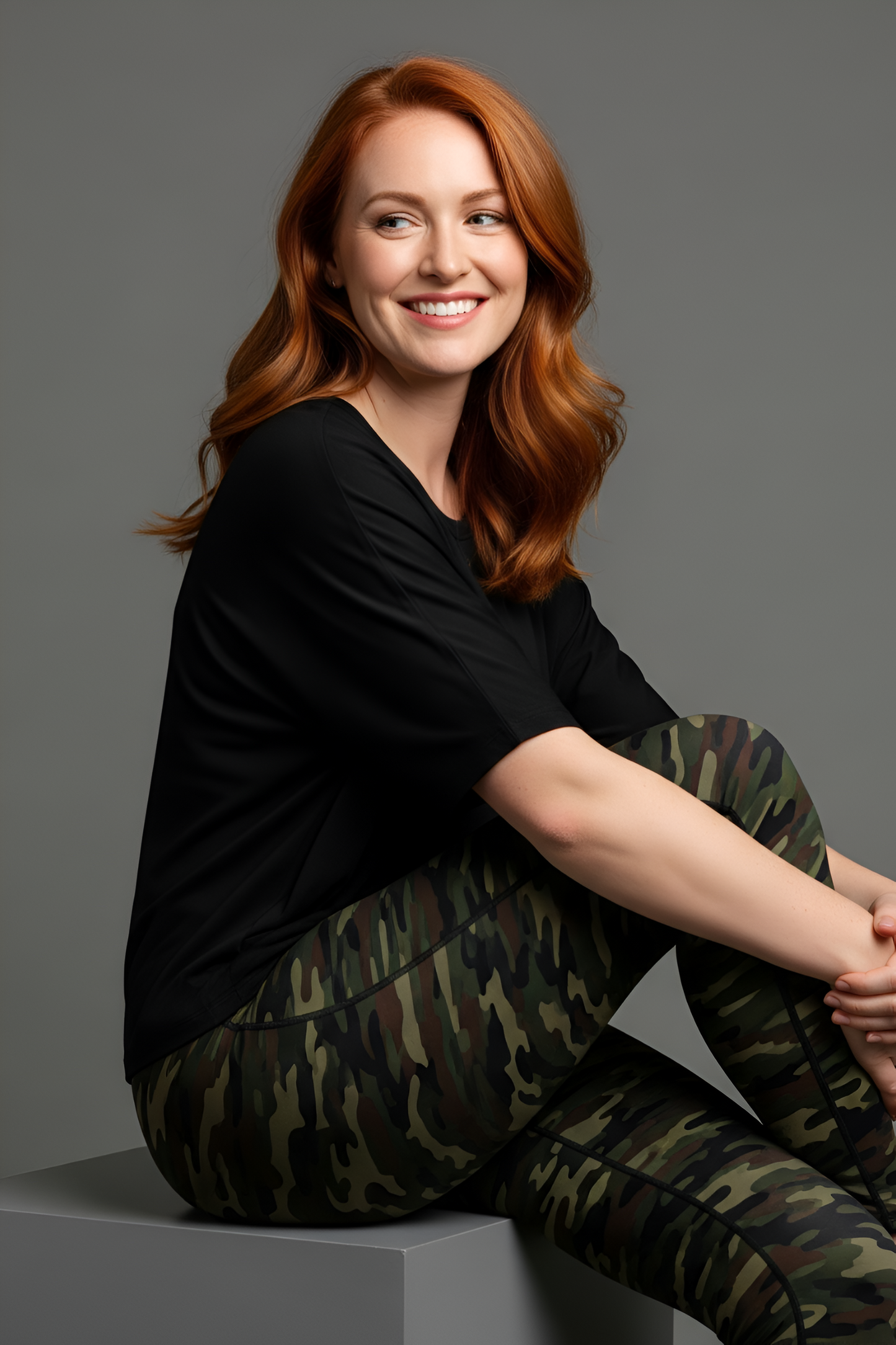 The Fashion Camo Legging | Figure-Flattering Activewear for Gym & Street Style