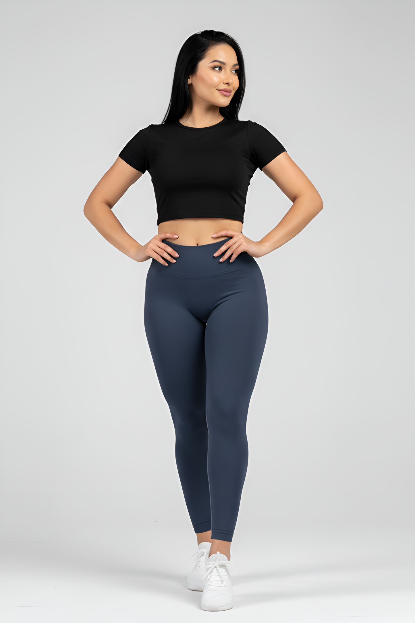 The 'Naked-Feel' High-Waist Legging | Seamless Comfort & Sculpting Tummy Control
