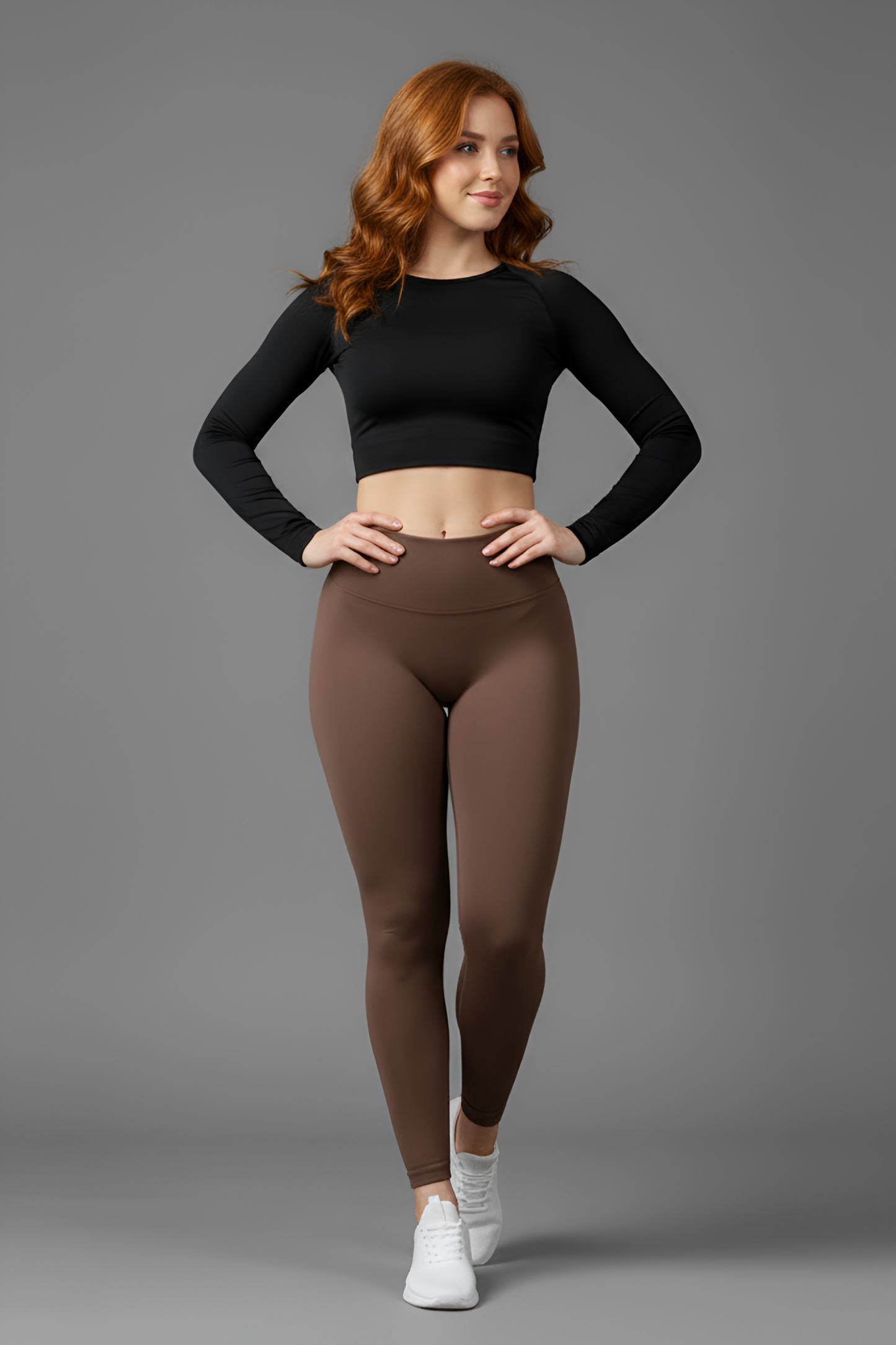The 'Naked-Feel' High-Waist Legging | Seamless Comfort & Sculpting Tummy Control