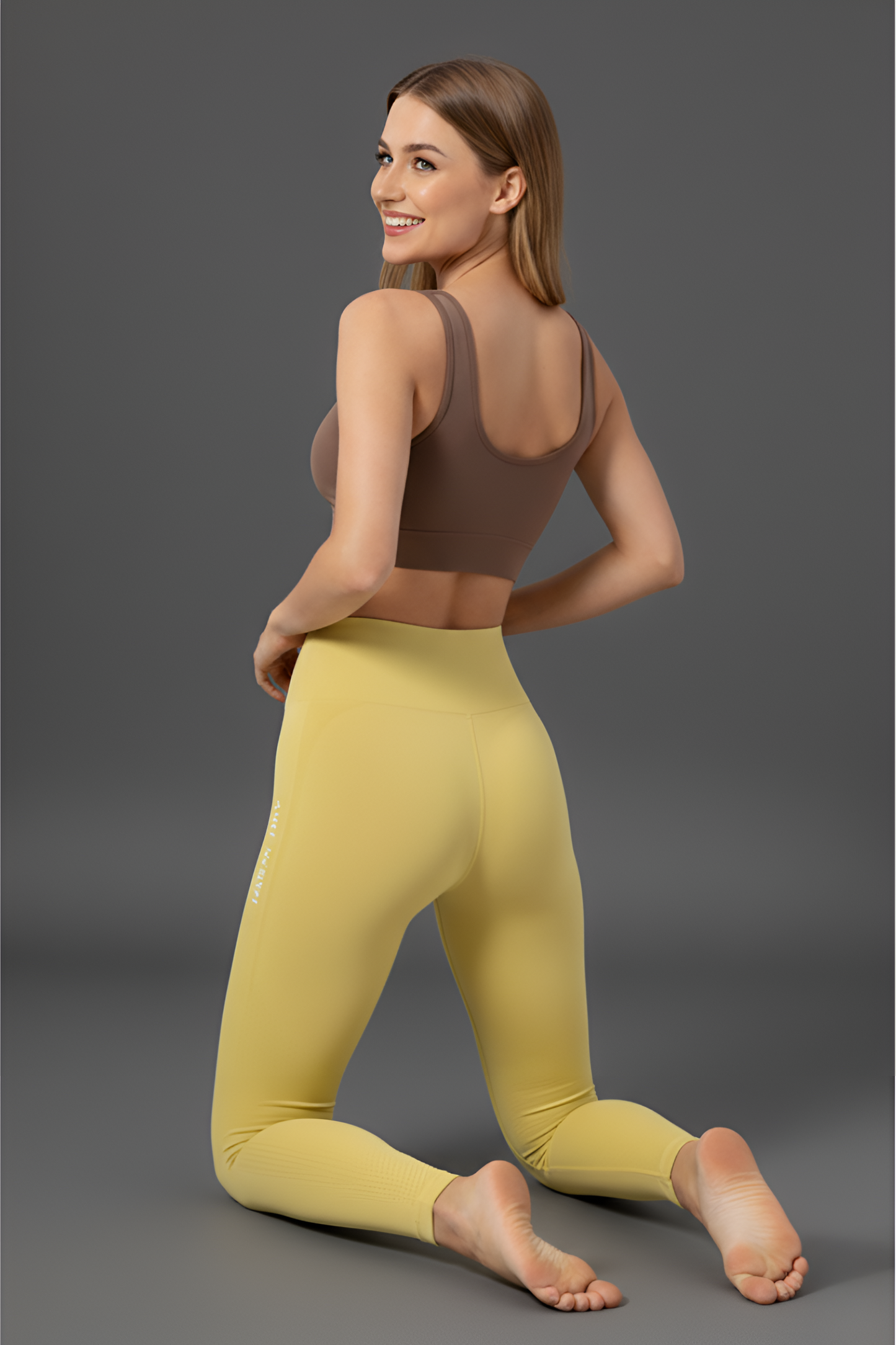 The Sculpting High-Waist Legging | Squat-Proof Tummy Control & 'Naked Feel' Stretch