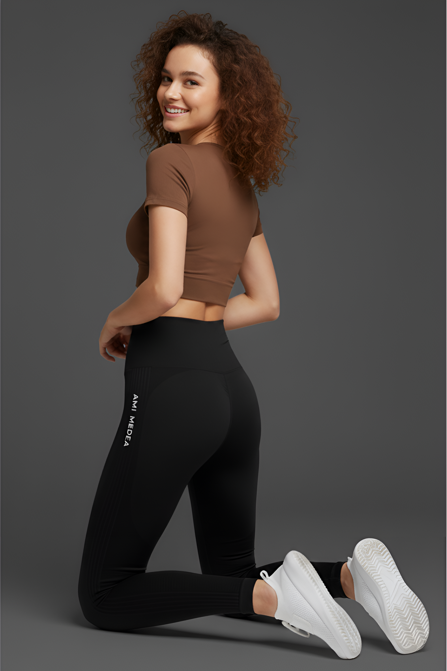 The Sculpting High-Waist Legging | Squat-Proof Tummy Control & 'Naked Feel' Stretch