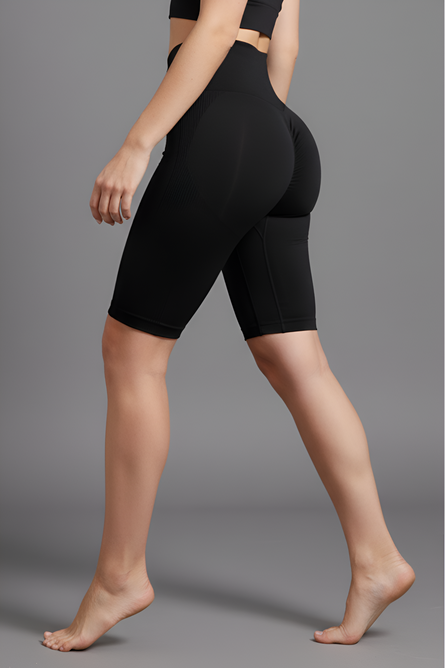 Premium Sculpting Biker Shorts | High-Waist Tummy Control & Squat-Proof Stretch