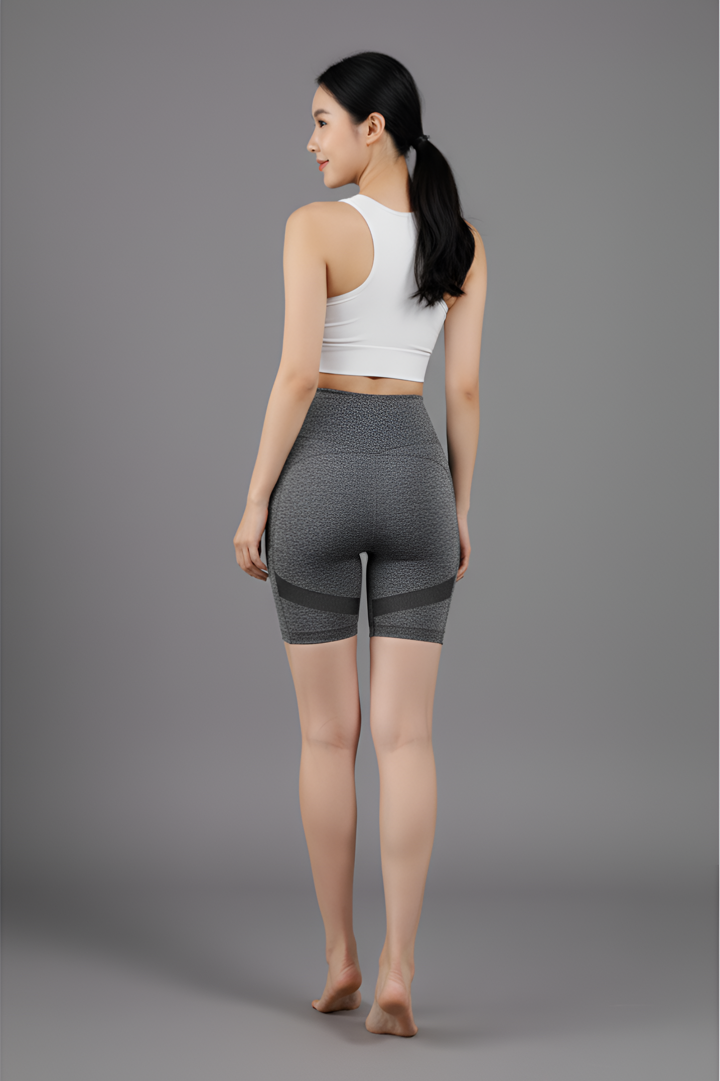 Premium Sculpting Biker Shorts | High-Waist Tummy Control & Squat-Proof Stretch