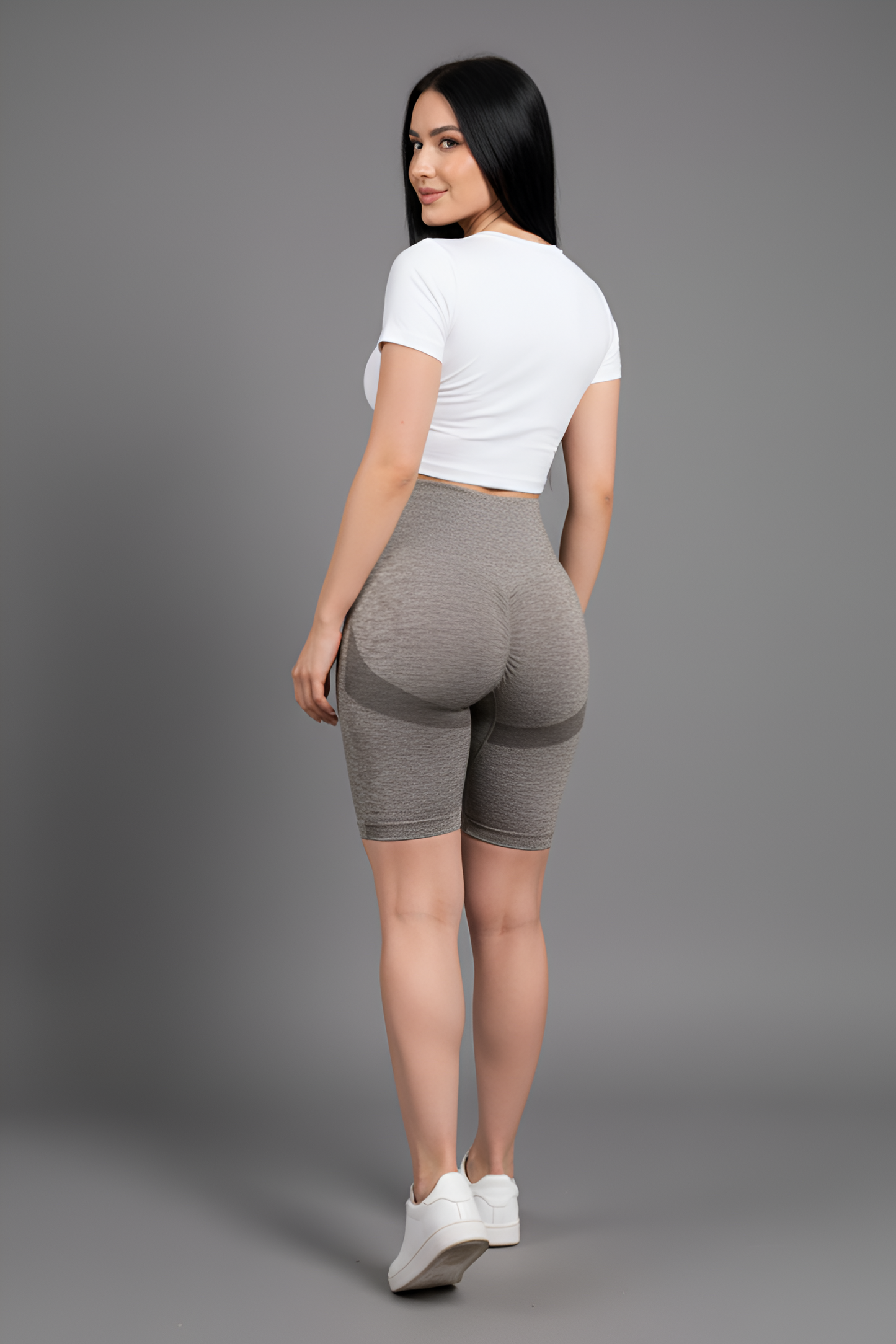 Premium Sculpting Biker Shorts | High-Waist Tummy Control & Squat-Proof Stretch