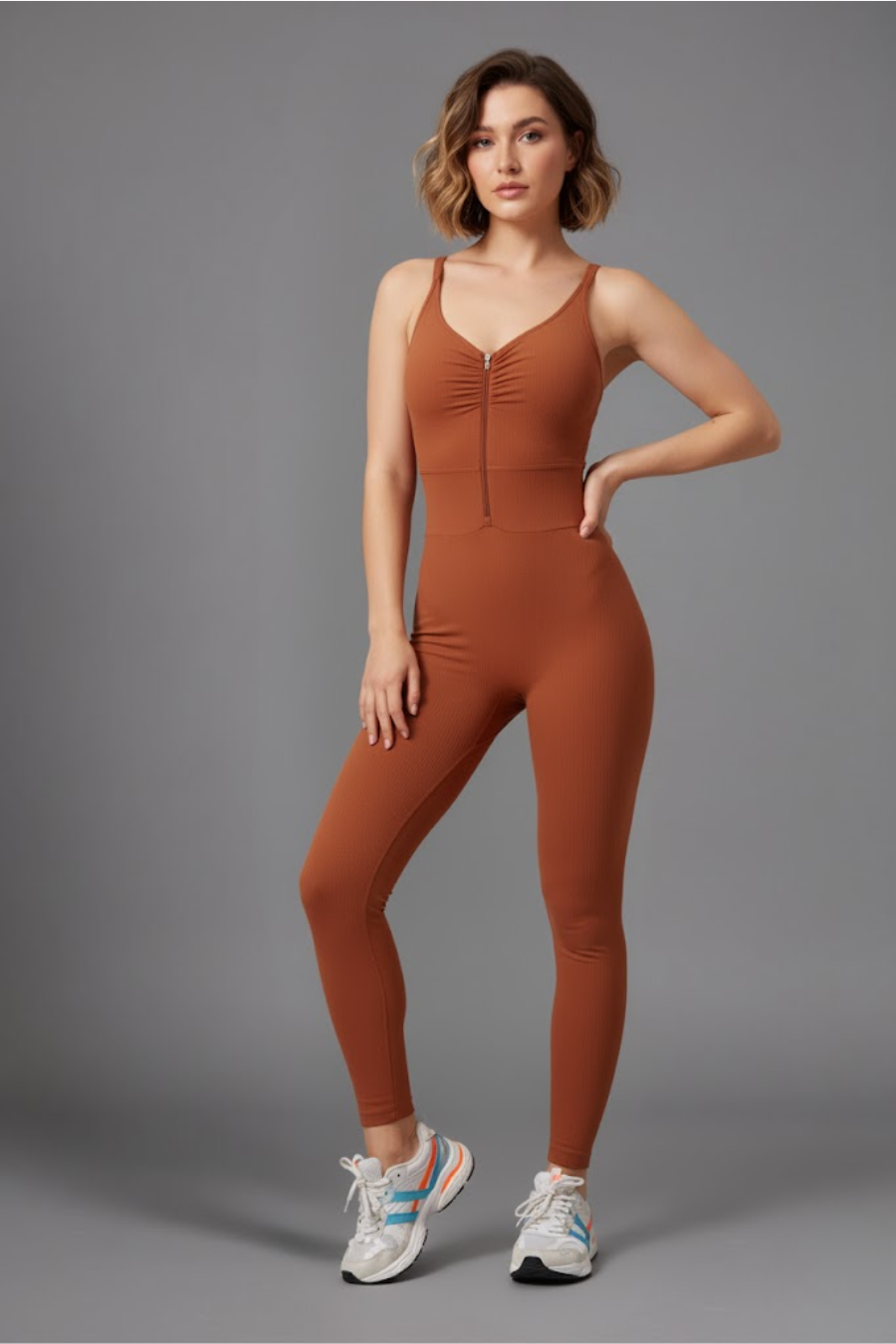 Ready-to-Go Look: Versatile Jumpsuit with Easy Wear and Zero Sheer