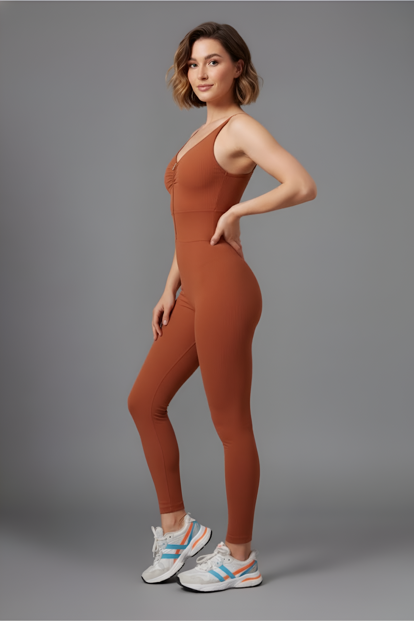Ready-to-Go Look: Versatile Jumpsuit with Easy Wear and Zero Sheer