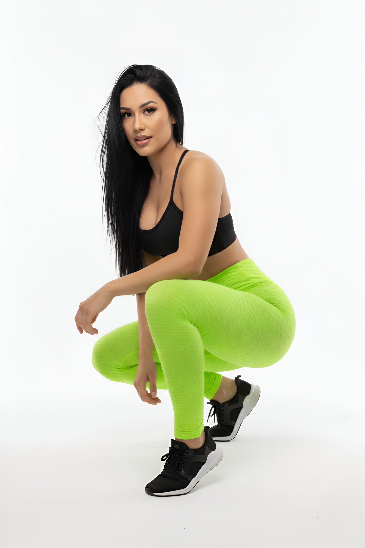 Viral Textured Butt-Lifting Leggings | Honeycomb Fabric & Cellulite-Hiding