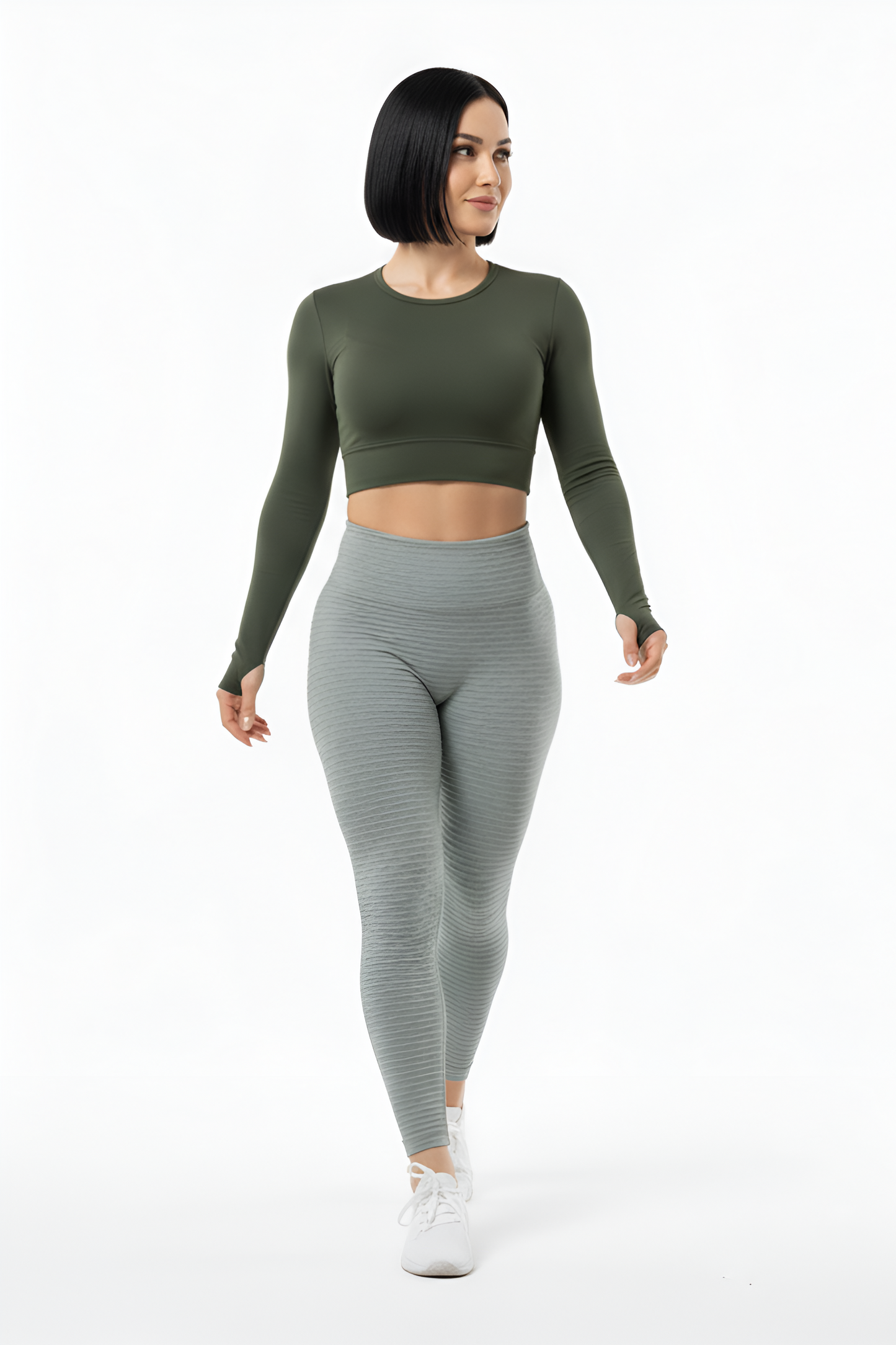Viral Textured Butt-Lifting Leggings | Honeycomb Fabric & Cellulite-Hiding
