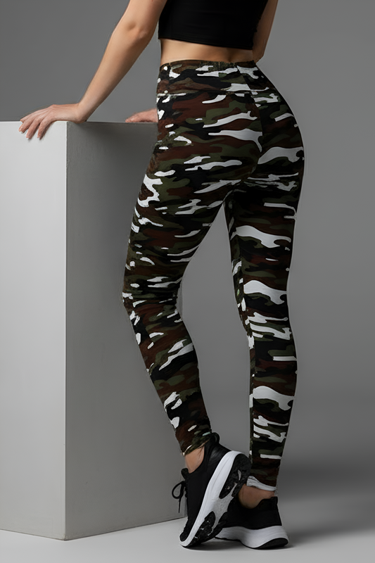 The Fashion Camo Legging | Figure-Flattering Activewear for Gym & Street Style
