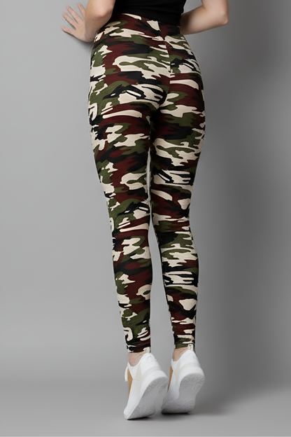 The Fashion Camo Legging | Figure-Flattering Activewear for Gym & Street Style