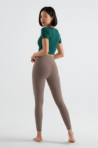 The Cloud-Soft Everyday Legging | High-Waist Comfort for Home & Travel Wear