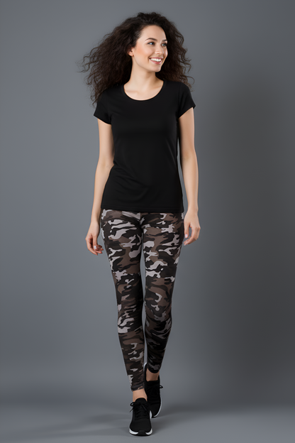 The Fashion Camo Legging | Figure-Flattering Activewear for Gym & Street Style