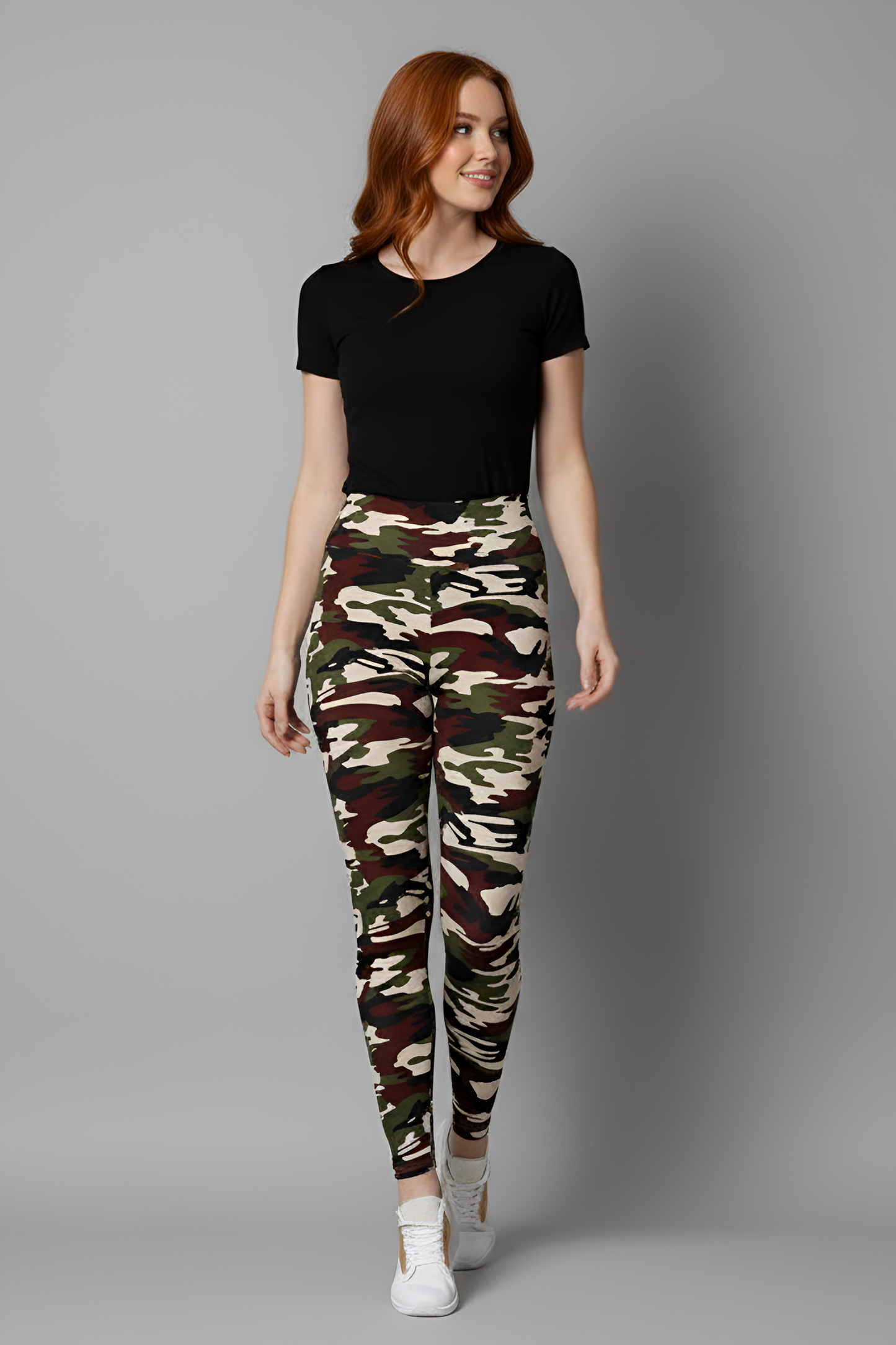 The Fashion Camo Legging | Figure-Flattering Activewear for Gym & Street Style