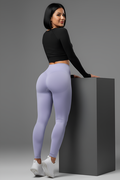 The 'Naked-Feel' High-Waist Legging | Seamless Comfort & Sculpting Tummy Control