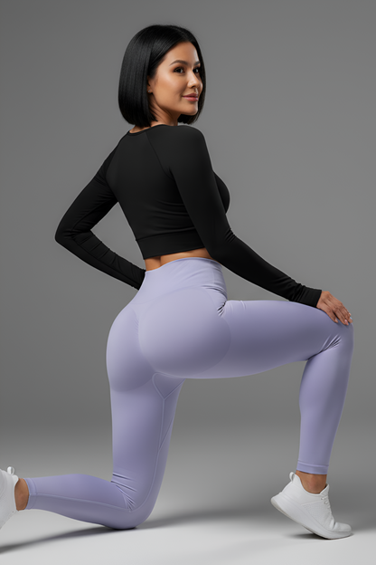 The 'Naked-Feel' High-Waist Legging | Seamless Comfort & Sculpting Tummy Control
