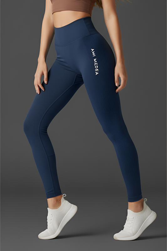 The Sculpting High-Waist Legging | Squat-Proof Tummy Control & 'Naked Feel' Stretch