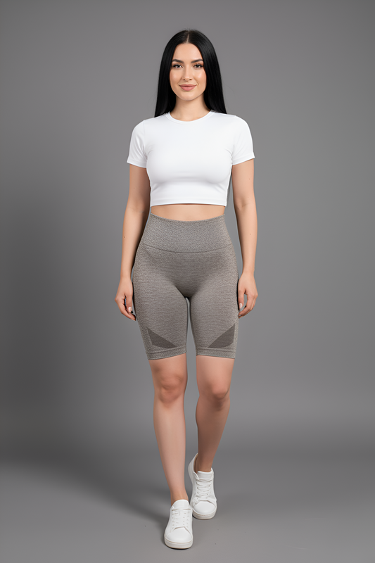 Premium Sculpting Biker Shorts | High-Waist Tummy Control & Squat-Proof Stretch