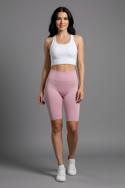 Premium Sculpting Biker Shorts | High-Waist Tummy Control & Squat-Proof Stretch